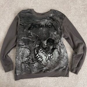Metallica lightweight sweatshirt